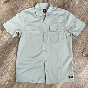 Vans Off The Wall Button Shirt Small Classic Fit Arcadia.